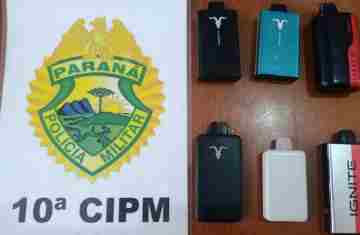 Goioxim - Adolescentes são detidos vendendo cigarro eletrônico em escola 
